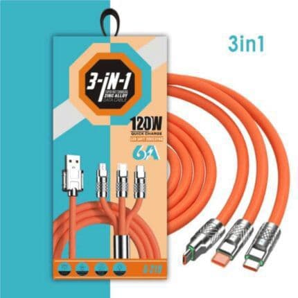 USB Cable 3 in 1